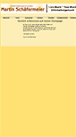 Mobile Screenshot of martin-schaefermeier.de