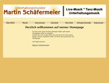 Tablet Screenshot of martin-schaefermeier.de